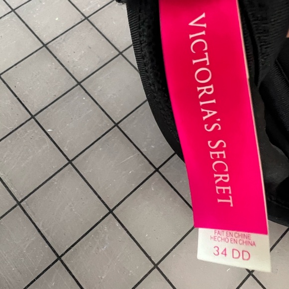 Victoria's Secret 34D/DD Multicolor Sequin Halter Bikini Top Bra Bathing Suit - Picture 5 of 5